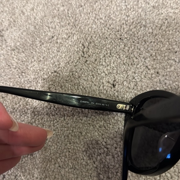 NEW Celine Black Cat-Eye Sunglasses - Picture 7 of 8
